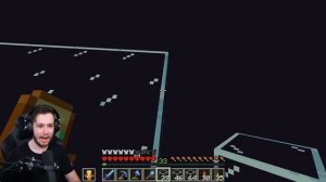 Building An Enderman Farmer In Hardcore Minecraft!