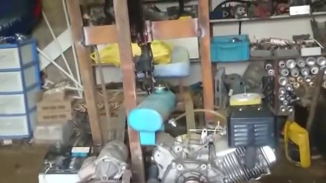 Как сделать стартер для минитрактора смотреть онлайн