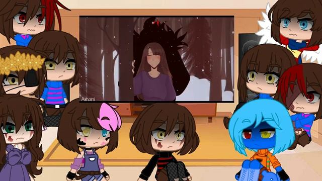 Реакция фриск Ау на Meme про сансов [Undertale Au]Моя Ау Rus
