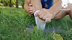 Расслабление и массаж длинного разгибателя большого пальца стопы