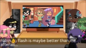 Teen Titans go react to Robin /ttg / Gacha Club / part 1/???
