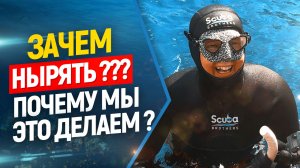 ?Почему и зачем мы ныряем под воду ? //Фридайвинг, freediving.