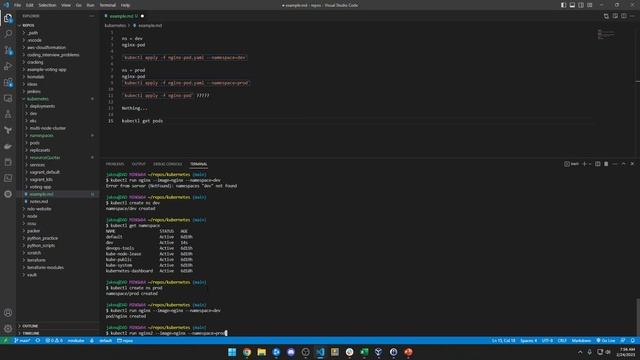 2.8 - Kubernetes Namespaces смотреть онлайн