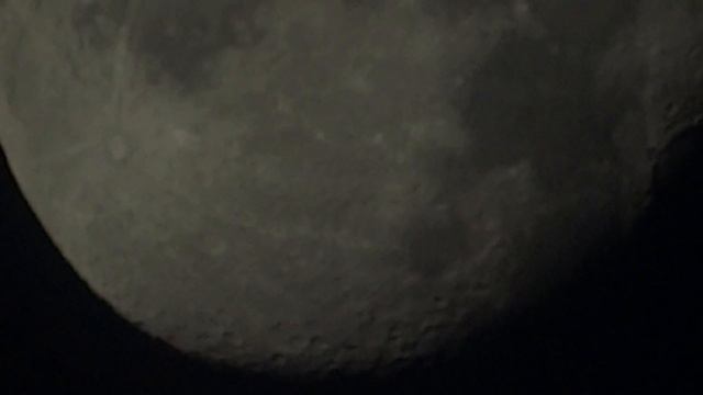 Zoom on the Moon 200x Sony hx300,morning 7:00 AM смотреть онлайн