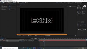 Эффект ЭХО. ECHO effect. After Effects.