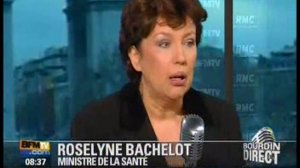 Roselyne Bachelot, la grippe A et les rassemblements - notamment politiques -