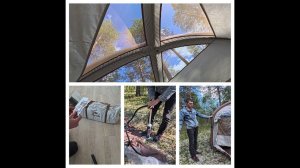 Смотрим мою новую надувную палатку Naturehike Ango