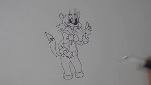 Как нарисовать КОТА ЛЕОПОЛЬДА, рисунки для детей/394/How to draw a CAT, drawings for children