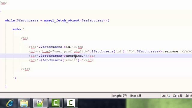 دورة MYSQL_PHP - الدرس 45 (استخدام mysql_fetch) смотреть онлайн