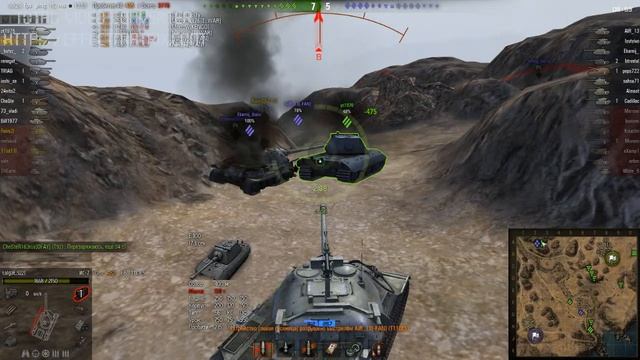 ИС 7 8775 дамага среди 10 лвл красивая игра смотреть онлайн