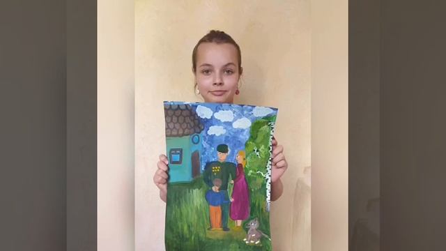 Дети рисуют Победу. Педагог Митусова Ю.А. смотреть онлайн