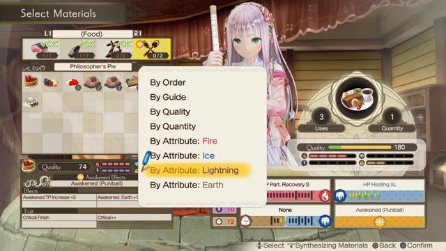 Atelier Lulua: The Scion of Arland - Synthesis Gameplay 2 | PS4 смотреть онлайн