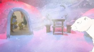 Майя с семьёй развлекается в снежной стране | Детская песня про снег