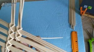 Крестики ЭТО ПРОСТО\ панно, крышка, донышко и не только. Плетение из газетных трубочек .Мастер клас