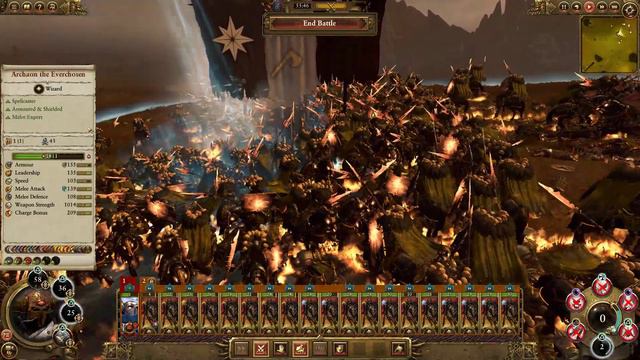 Total War: Warhammer - Walkthrough #6 - Normal - Warriors of Chaos - Archaon the Everchosen - END смотреть онлайн