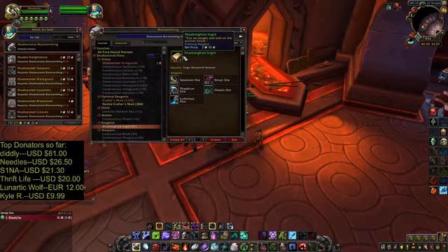 Blacksmithing Guide for WoW Shadowlands