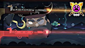 БИТВА С БОССОМ #25: zone pirate II by Wilz (Insane 9*) [3 coins] | Geometry Dash