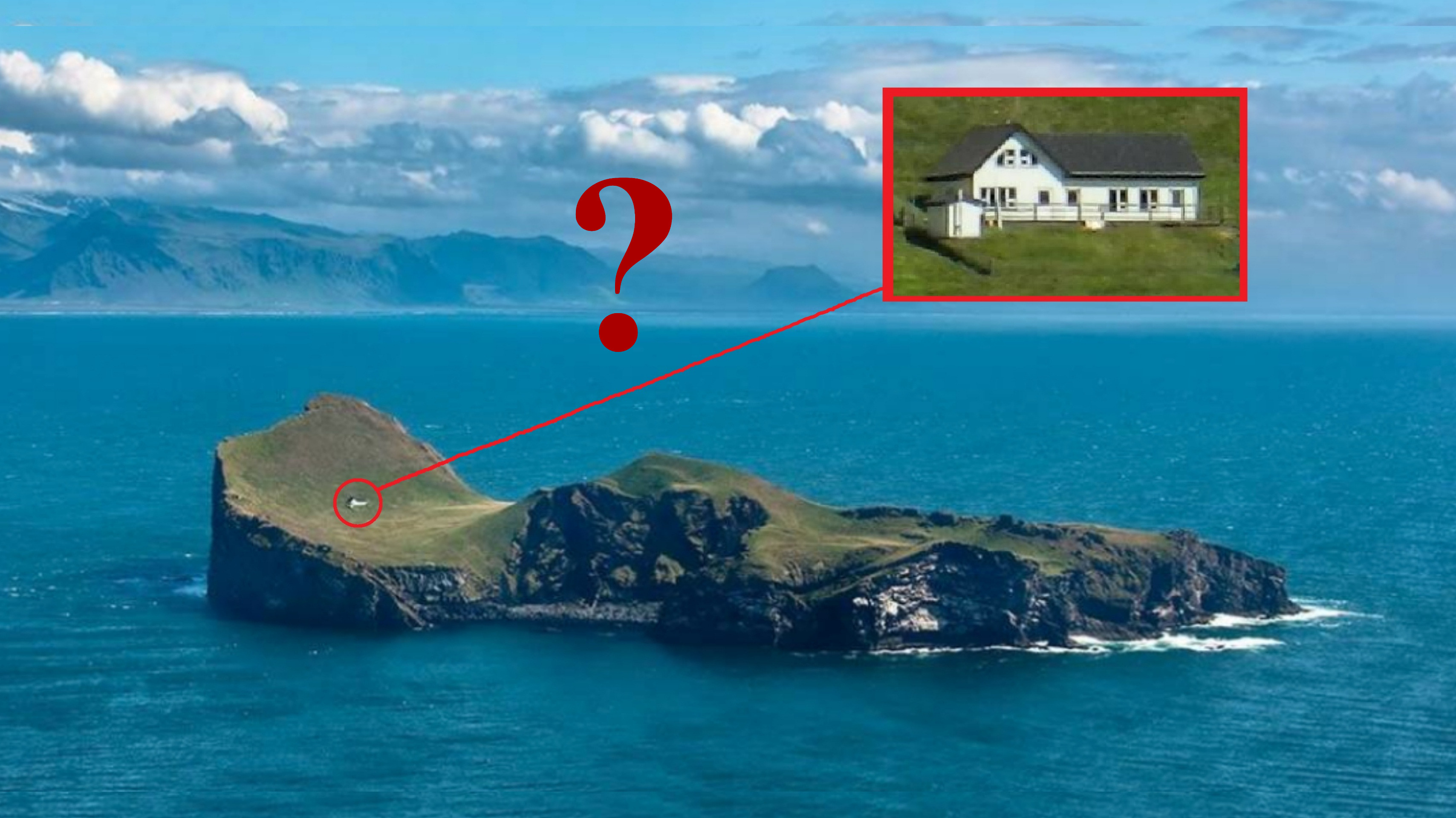 Разгадывали видео. Дом на острове. Домик на острове. Остров Исландия. Необитаемые острова.