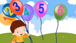 The Number Song | Nursery Rhymes With Lyrics | Counting Numbers 1 To 10 | Fun Learn Poems For Kids