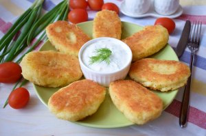 Котлетки из картошки,просто вкуснятина