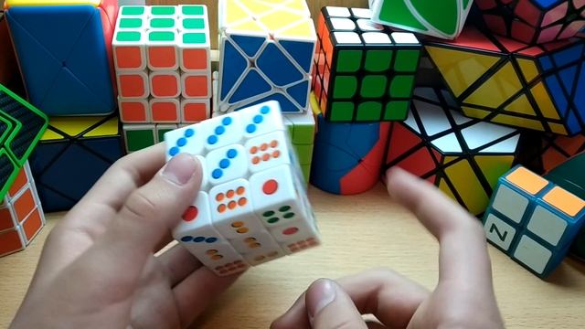 Сборка кубика Рубика "Игральный кубик"
