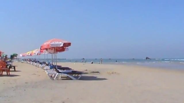 Отдых в Израиле, Средиземное море (Песчаный пляж) смотреть онлайн