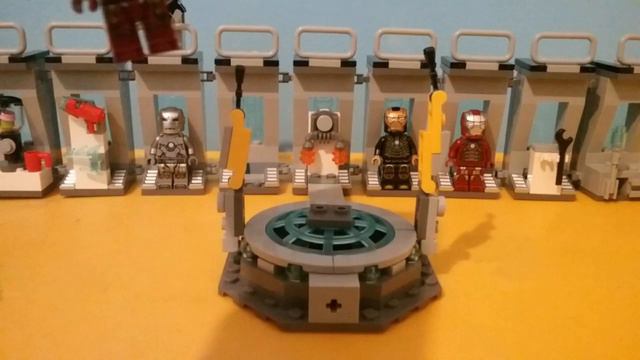 Iron Man Suit-Up Lego Animation