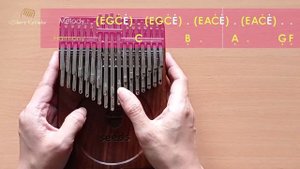 AIR (J.S. Bach) | Seeds 34 Keys Chromatic Kalimba Cover With Number & Letter Notations