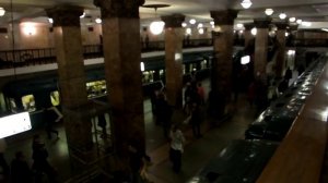 Тёмная станция метро Комсомольская - радиальная