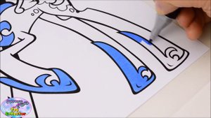 My Little Pony Coloring Book Princess Cadance Luna Episode Surprise Egg and Toy Collector SETC
