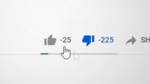 Под этим видео отрицательные Дизлайки / Баг Ютуба