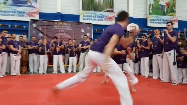 Аттестация по Капоэйра, сдача на пояс (рода) Маслак Роман смотреть онлайн