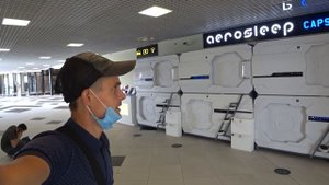 Впервые увидел капсульные отели в России!