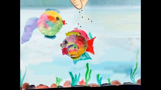 Рыбки из ватных дисков ожили! смотреть онлайн