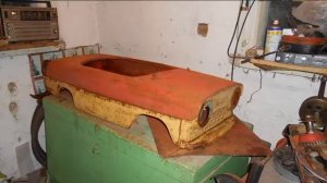 Реставрация педального автомобиля "Малыш"