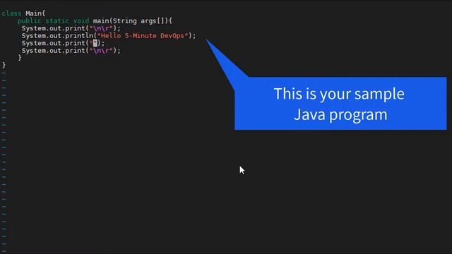 docker run java application | 5-Minute DevOps