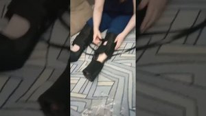 Массажер Kitfort KT-2935.Делаем компрессионный массаж ног.