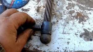 Декоративная ручка на калитку простая в исполнении | The decorative handle