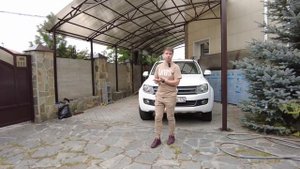 ИДЕАЛЬНО СОВМЕСТИЛИ ДВА НАВЕСА ИЗ ПОЛИКАРБОНАТА (СТАРЫЙ И НОВЫЙ)