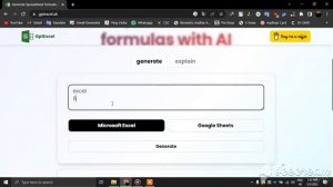 GPT Excel.Uk  Generate Spreadsheet formulas with AI