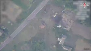 Очередная бронированная машина ВСУ уничтожена попаданием «Ланцета» в  районе Курска