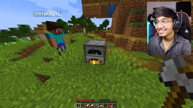 I played Minecraft with a GIRL! смотреть онлайн