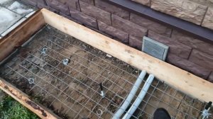 Фундамент под шкаф с двумя газовыми балонами