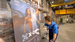 Новейшие стеклопакеты "X-ONE". Производство.