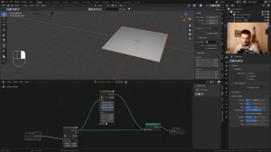 Рисуй заросли ??? на поверхности объектов в Blender / ноды геометрии