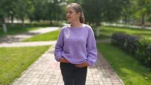 Готовая работа - джемпер (свитер) крючком / Что ЕщЁ ВЯЖУ? #вязаниекрючком #джемперкрючком #реглан