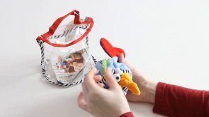 Мягкая игрушка-погремушка, мячик "Слон", бренд Soft wood