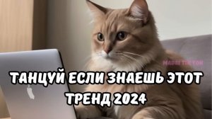 ?ТАНЦУЙ ЕСЛИ ЗНАЕШЬ ЭТОТ ТРЕНД 2024?