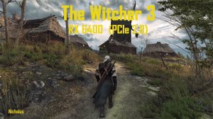 RX 6400  (PCIe 2.0) | The Witcher 3 - 1080p - Ultra, High, Med, Low