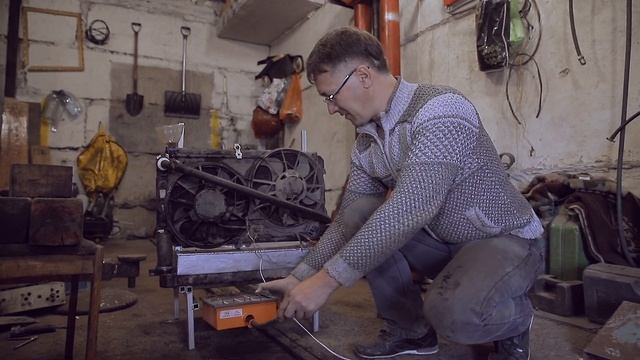 ОТОПЛЕНИЕ ГАРАЖА своими руками. Самый Экономный Способ Отапливать Гараж! часть I